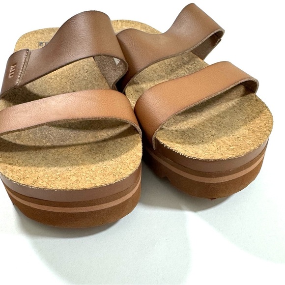 Reef Cushion Vista Hi Sandals Brown - Picture 2 of 7